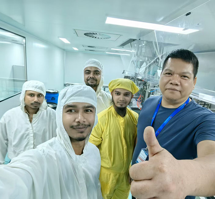 Foto grup pelanggan Boevan