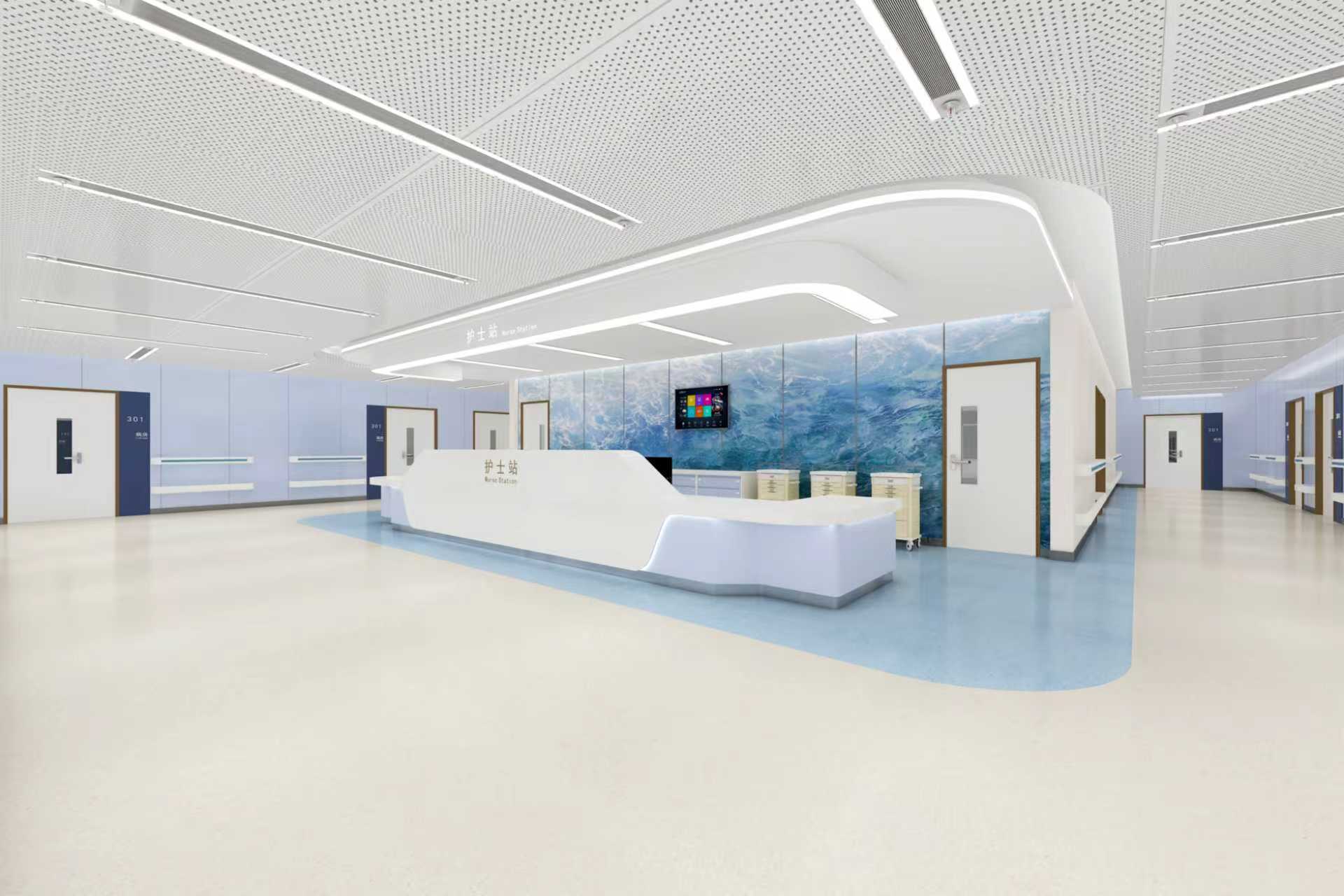 现代宽敞护士站