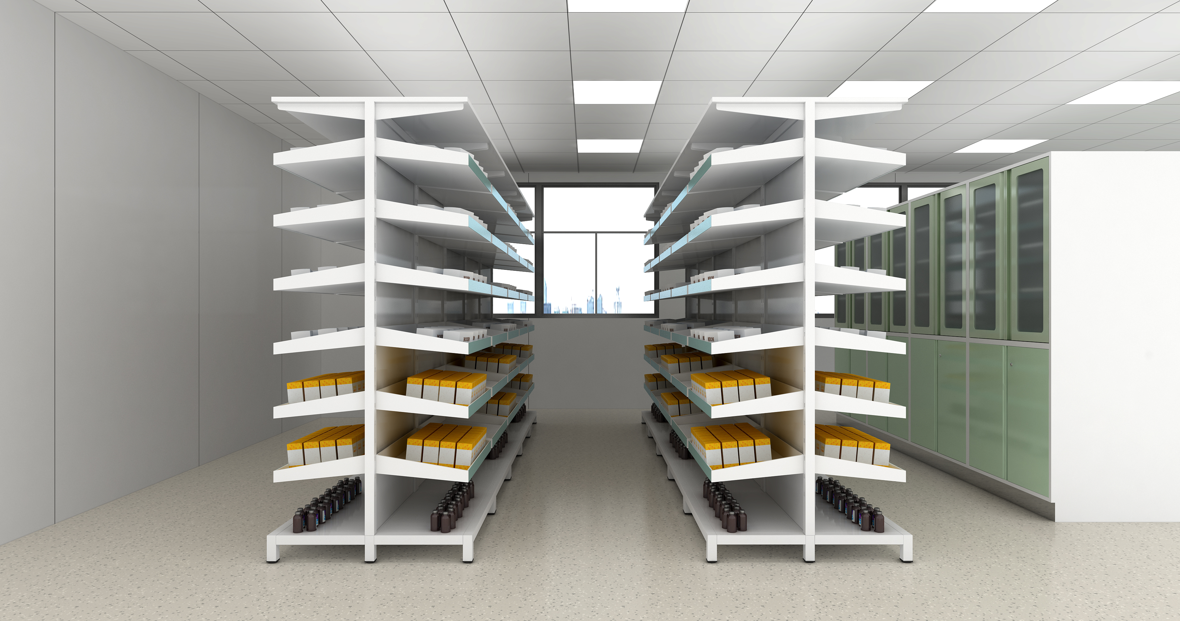 开放式高容量药房
