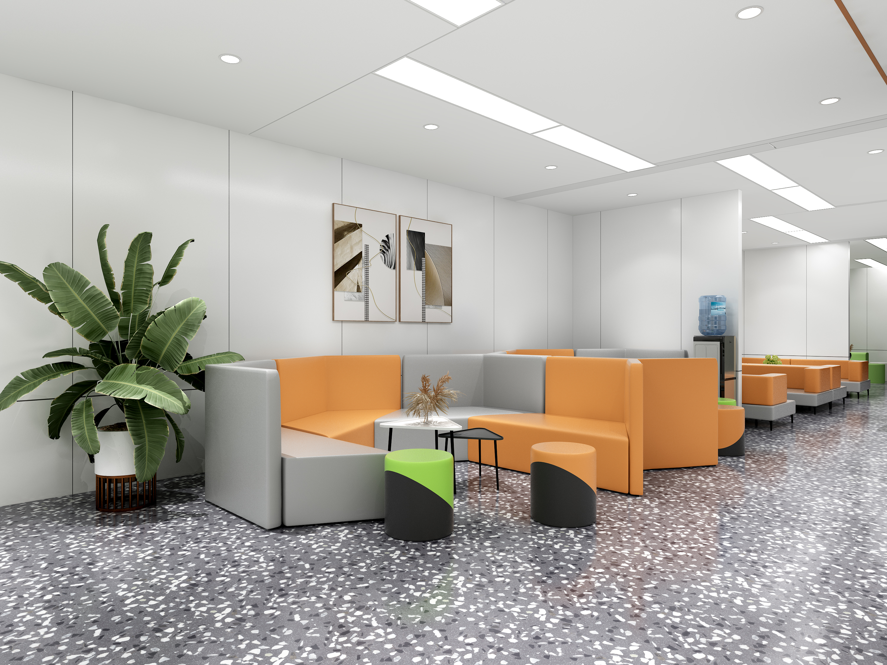 现代活力候诊厅