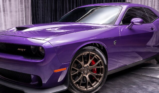 Peinture automobile Purple Pearl Challenger
