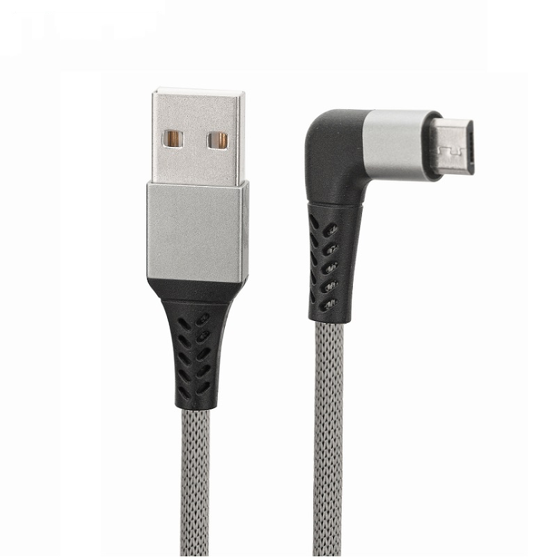 Right Angled 90 Degree USB Micro Cable 1M ...