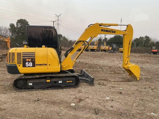 PC58-8 Komatsu brûkte graafmachine brûkte minigraafmachine brûkte 5 ton swiere masines