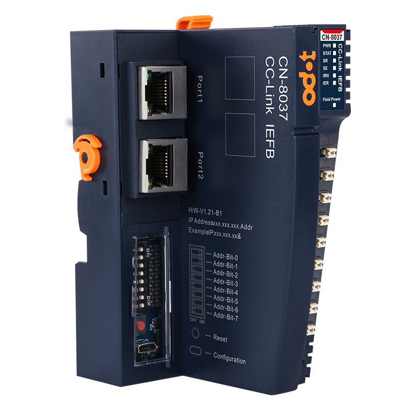 CN-8037 CC-Link IEFB IO Module Network Adapter RJ45