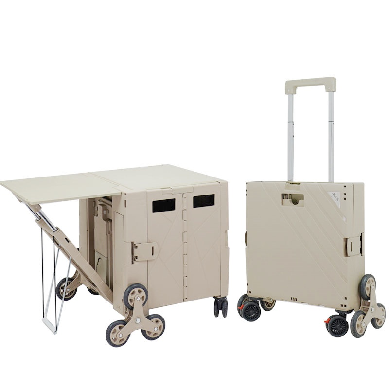 Outdoor Folding Trolley Cart