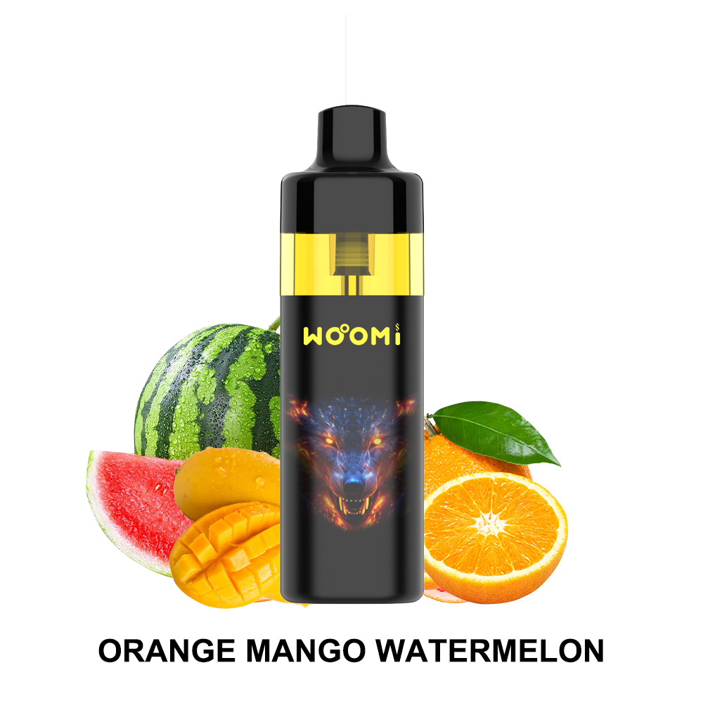 Woomi ECOM 12000 Refillable Pod Kit -- Orange Mango Watermelon