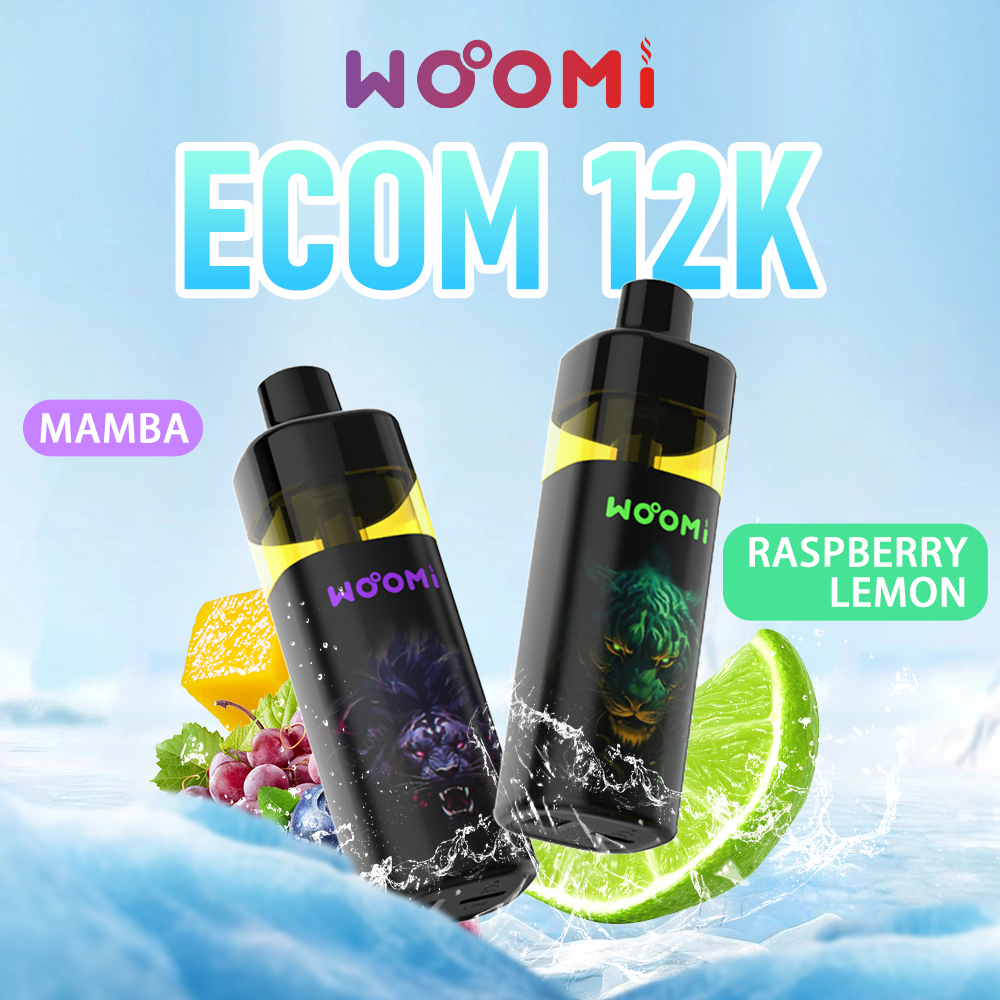 Woomi ECOM 12000 Refillable Pod Kit -- Orange Mango Watermelon