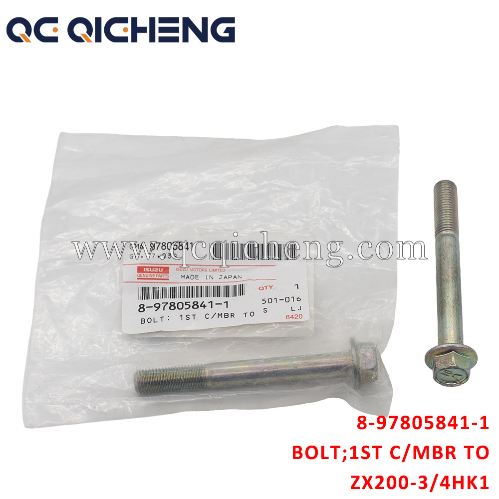 8-97805841-1 BOULON 1ER C/MBR À S/MBR Pour ISUZU ZX200-3 6HK1