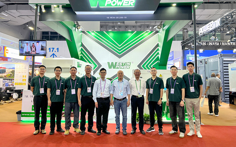 From April 15 to 19, 2024, Westinpower participated in the 135th Canton Fair, where we showcased our outstanding generator sets—TC315M and XD-EMS.