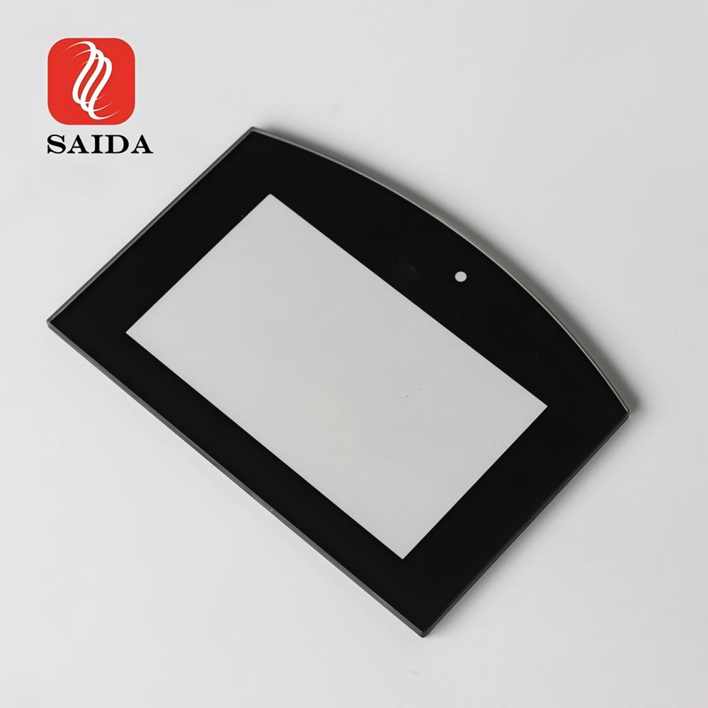 EV Charging Station Display Cover Glass Fabricator 1-4mm UV Resistance Printing Toughened Glass for Touch Screen Display