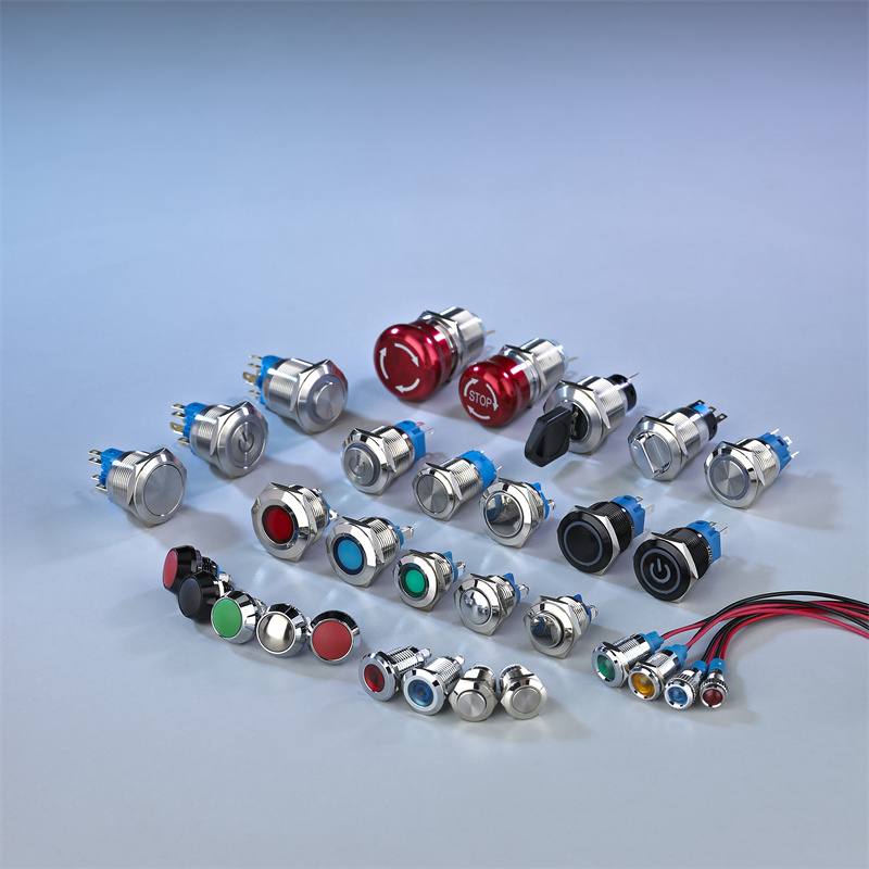 XINDALI IP67 High-Quality Metal XDL17 Series Push Button Switches With Led Indicator