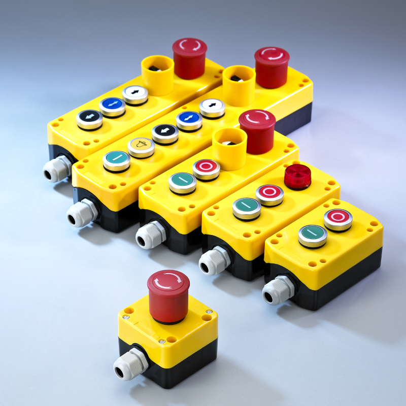 XDL722 Series Control Switches Box IP65 Push Button Station For Industrial Operations