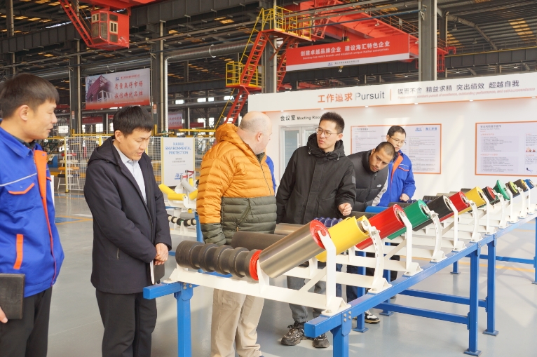 Australian clients visited Haihui Environmental Protection Equipment Company for an inspection and exchange