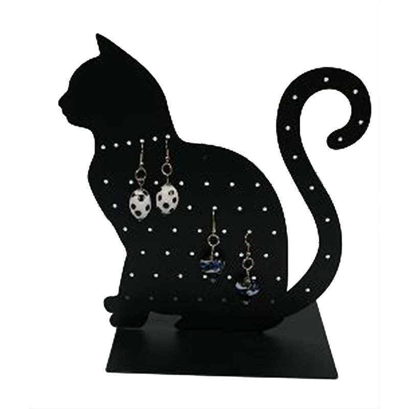 Jewellery Holder Material Iron Modern Cat Shape...