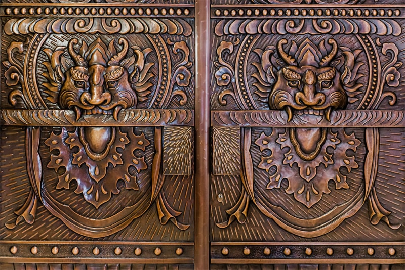 Artisan Copper Home Guardian Art Door (4).jpg
