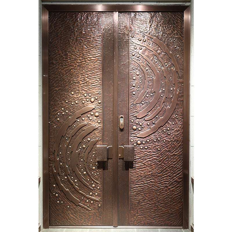 Celestial Artisan Copper Villa Stargazing Door
