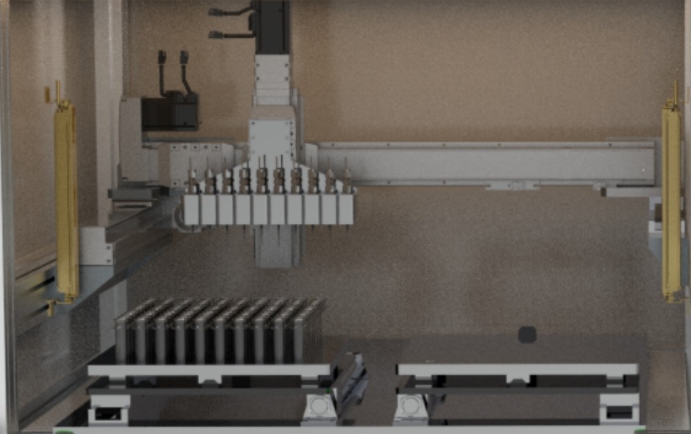 Floor Standing Ultrasonic Blood Collection Tube Coating System FS800 (3)