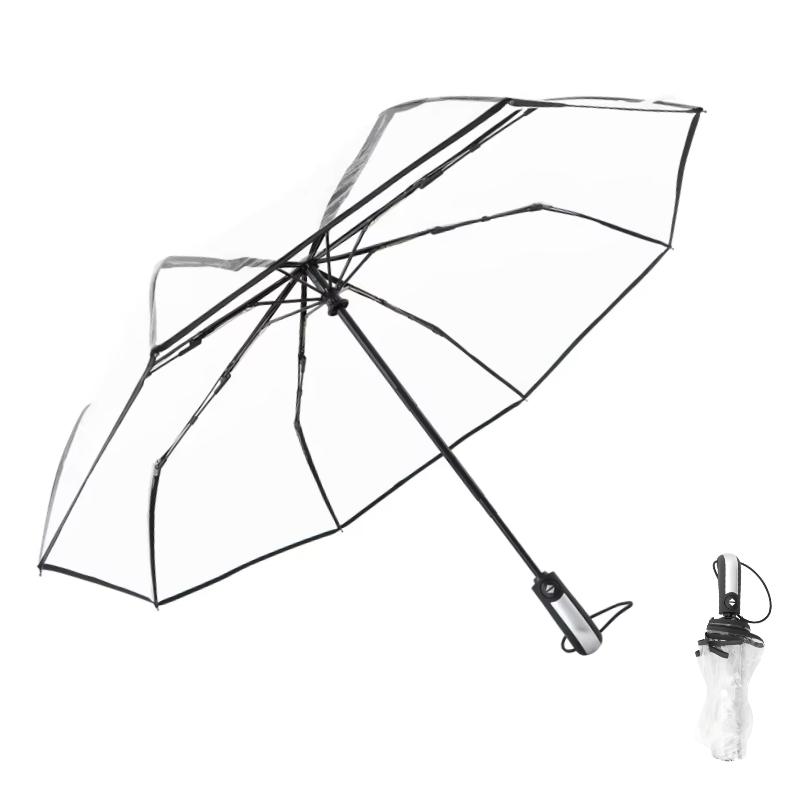 Transparent Foldable Umbrellas for Travel LANBO® Custom