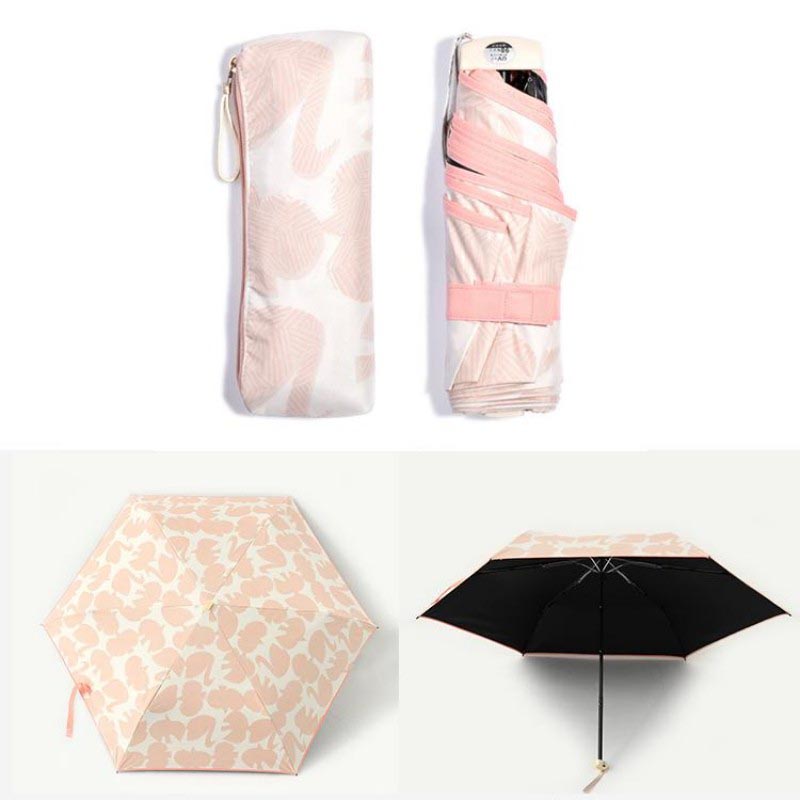 Woman Foldable Umbrella Hand Carry Pink.jpg