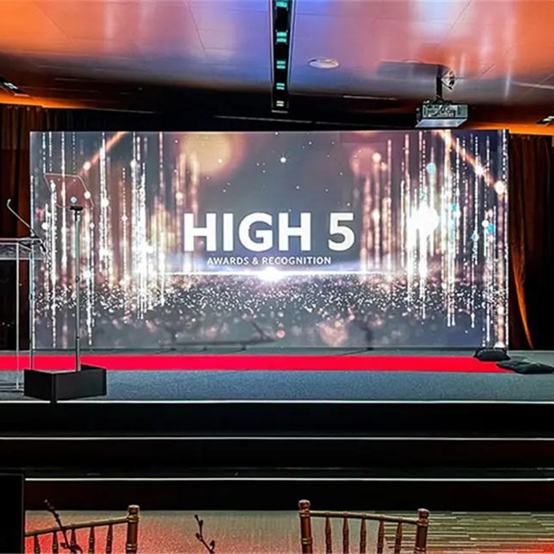 Shouldlchooseled wall stage backdrop or Printed stage Backdrops?