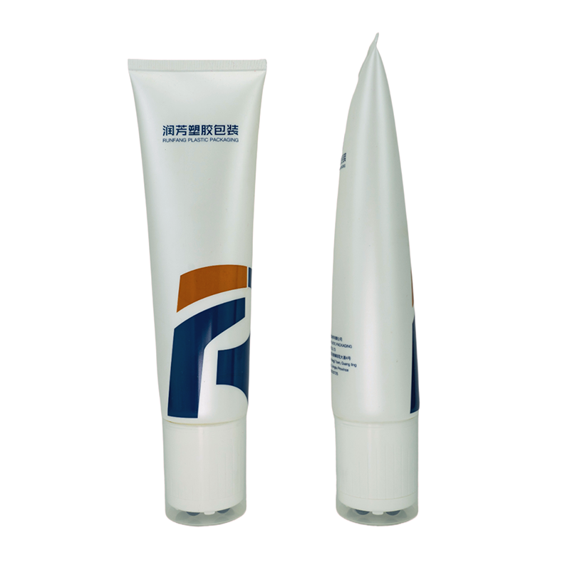 Tube à bille souple en plastique D50, 5 billes, pour cosmétiques