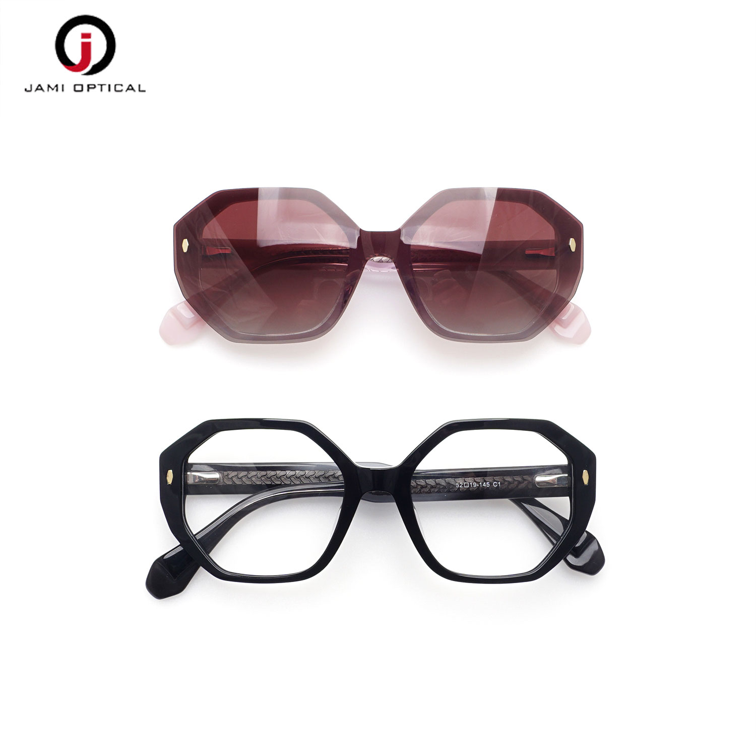 Clip Magnetic Acetate dị elu dị elu na ugogbe anya anwụ nke polarized JM26946-ngwaahịa.