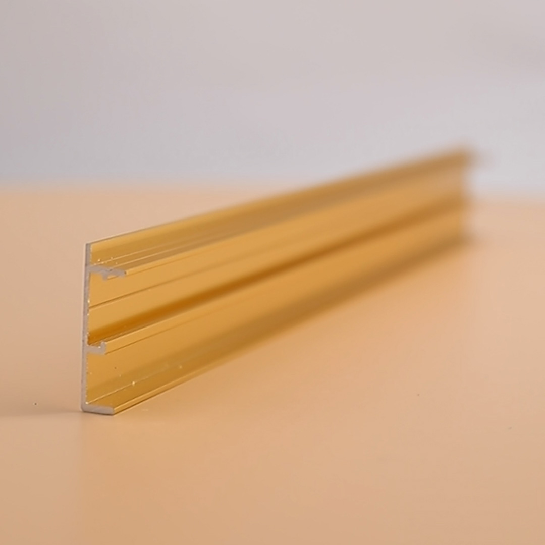 Anodized Brushed Silver Gold Black Metal Framed Photo Aluminium Profile for Photographs and Picture Displays