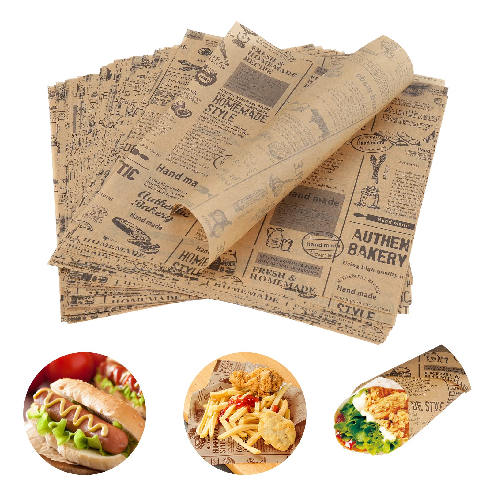Premium Greaseproof Paper – Oil & Grease Protection