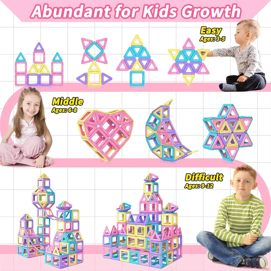 Tuiles magnétiques pour filles et garçons.JPG