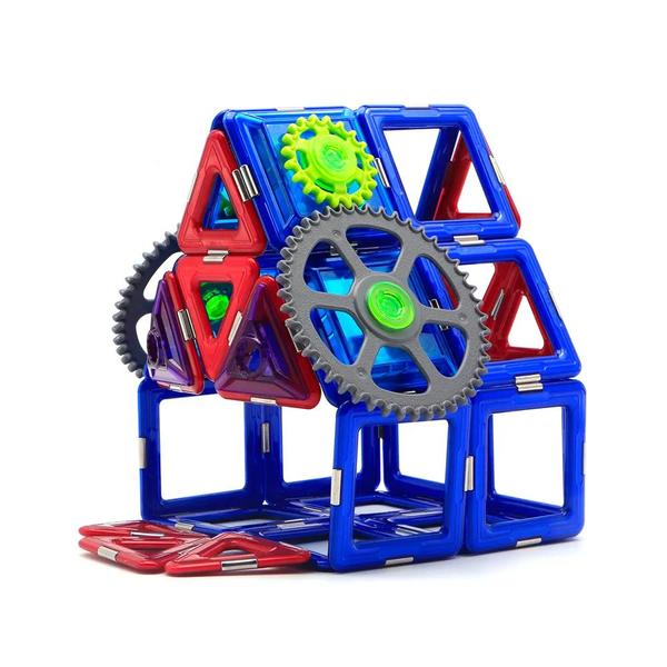 Magnetic pieces keep you away from your phone and develop logic!